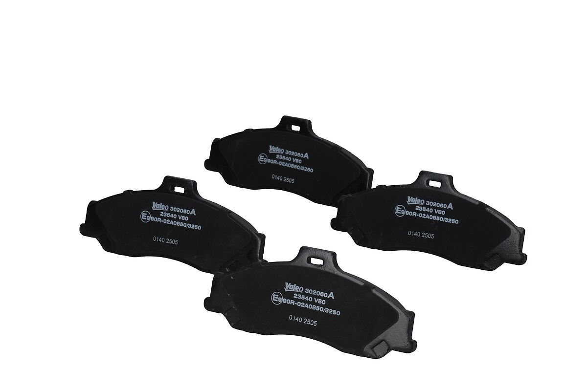 Jeu de 4 plaquettes de frein VALEO ref. 302060A